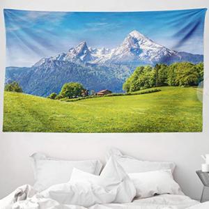 ABAKUHAUS Paisaje Tapiz de Pared y Cubrecama Suave, Follaje…