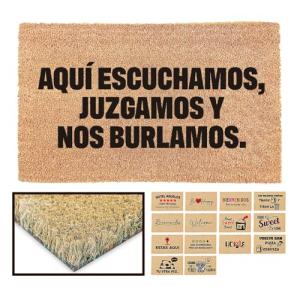 LucaHome - Felpudo Entrada casa Original y Divertido de Coc…