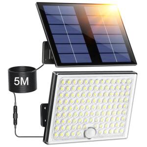 Giliwosy Focos Led Exterior Solares, Luz Solar Exterior con…