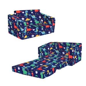 decalsweet Sofás Plegables para niños Sillón con Respaldo S…