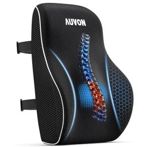 AUVON Cojín Lumbar Silla Oficina, Respaldo Almohada Lumbar,…
