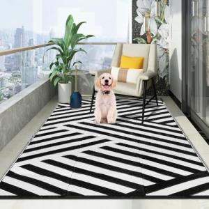 Wusboo Alfombra Exterior Terraza Impermeable, Alfombras de…