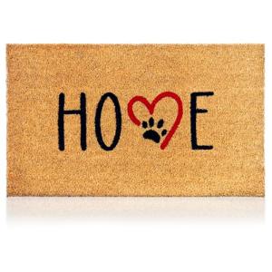 Felpudo Huellas Perro de Fibra Coco - 70x40cm - Felpudos An…