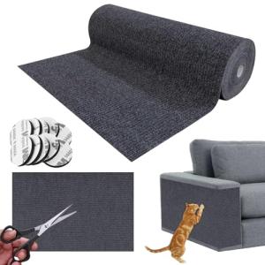Alfombra Rascador para Gatos, Protector Sofa Gatos Arañazo,…