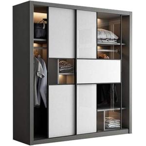 Moderno armario con puerta corrediza, mueble de dormitorio…