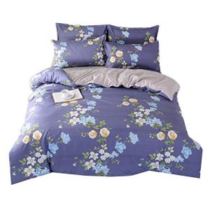Chickwin Juego de Ropa de Cama 4 Piezas con Funda Edredon,M…