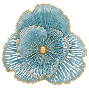 Oairse Juego de 3 flores de metal de magnolia para decoraci…