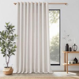 MRTREES Lindas Cortinas de Salon Lino Natural Rusticas 1 Pi…