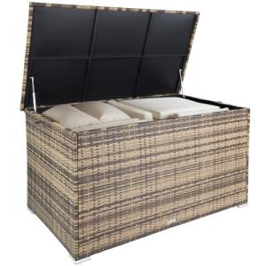 TecTake Baúl de Almacenaje Exterior con 750 l de Capacidad,…