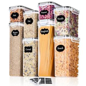 L LONGANCHANG Botes Cocina Almacenaje de Plástico - Juego d…