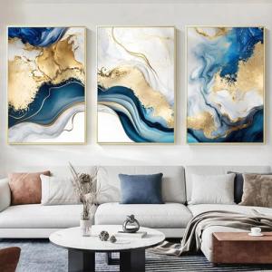 KAAUSE Gran lienzo de pared de pintura al óleo paisaje del…