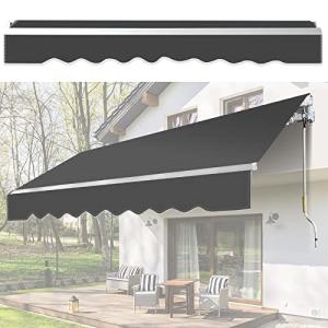 Randaco Toldo Retráctil con Manivela Toldo, 300x250cm con M…