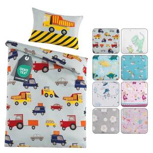 Juego de ropa de cama para niños y niñas | 100 x 135 cm   4…