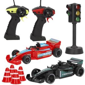 ColorBaby 39007 Speed & Go Set 2 Coches Carreras teledirigi…