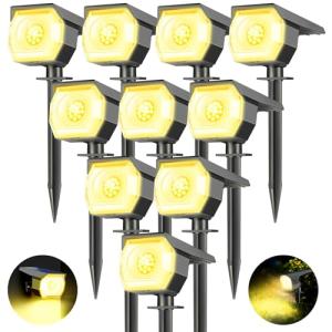 kolpop 10 Piezas Luces Solares Exterior Jardin, Impermeable…