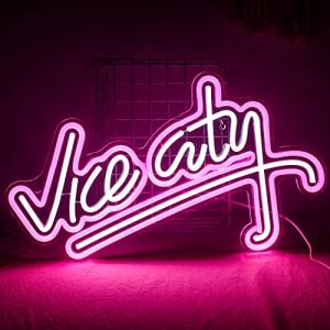 Wanxing Vice City Neón Gamer Decoración Habitación,LED para…