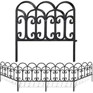 Amagabeli 46cm X 230cm Vallas Decorativas para Jardín de Hi…