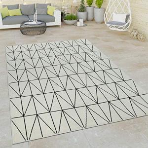 Paco Home Alfombra De Pelo Corto Interior Y Exterior Efecto…