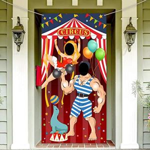 Carnival Circus Party Decoration Carnival Photo Door Banner…