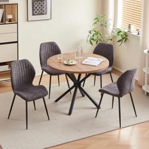 BenyLed Juego de Mesa y Sillas de Comedor, Mesa de Comedor…