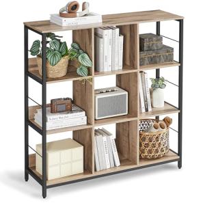 VASAGLE Estantería de Almacenamiento de 3 Niveles, Librería…