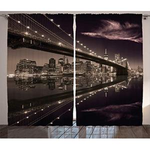 ABAKUHAUS Nueva York Cortinas, EE.UU. América Skyline, Sala…