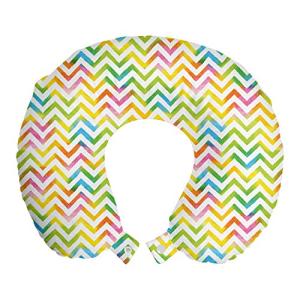 ABAKUHAUS Cheurón Cojín de Viaje para Soporte de Cuello, Co…