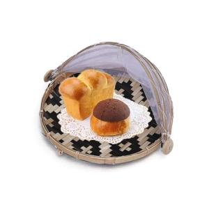 SZETOSY Cesta de bambú para Tienda de campaña, Cesta de Mal…
