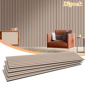 NZQXJXZ Paquete de 12 Paneles Acústicos de Pared Grandes, P…
