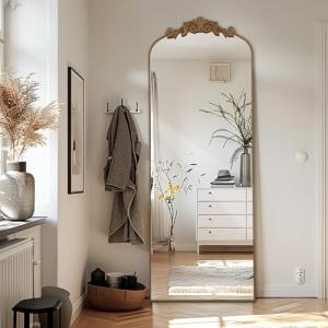LunaMirror Filigree - Espejo de pie (162 x 52 cm, espejo de…