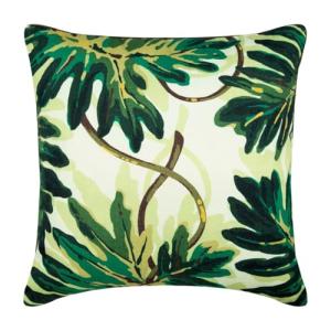 The HomeCentric Verde Fundas para Cojines 50 x 50 cm, Algod…