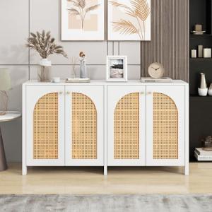Aparador moderno, estilo minimalista, puerta de 4 mimbres,…