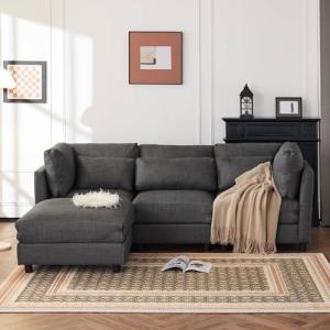 ZYLOYAL10 Sofá con función de dormir, diseño moderno, muebl…