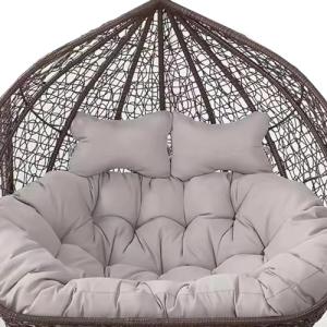 Silla colgante doble de huevo para exteriores, columpio con…