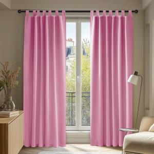 Deconovo Cortinas Opacas Aislantes Termicas con Trabillas 2…