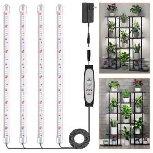 1Paquetes 4 Barras de Luz para Cultivo de Plantas, Lámpara…