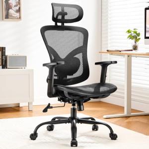 Silla de Oficina ergonómica: Silla de Malla de Respaldo Alt…