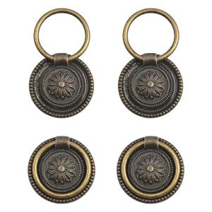 Morobor 4 Paquete Bronce Antiguo Tiradores de Gabinete, 1.7…