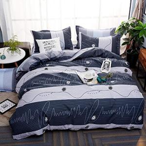 Chickwin Juego de Ropa de Cama de Flor Impresión 4 Piezas,…