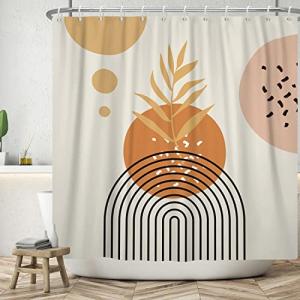 ASDCXZ Cortina de Ducha Boho 180x180 cm, Abstracto Moderno…
