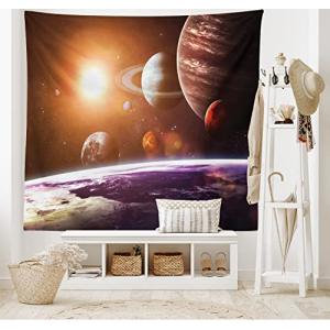 ABAKUHAUS Galaxia Tapiz de Pared y Cubrecama Suave, Sistema…