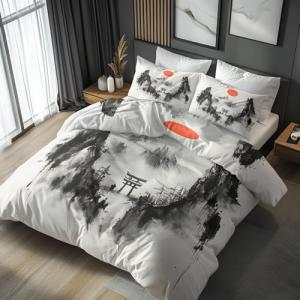 Funda Nordica Cama 90 Japonesa, Funda Edredon 150x200 y 2 F…