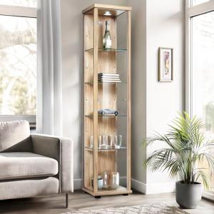 K-Möbel Vitrina de Haya (176x37x33 cm) con 4 estantes de Cr…