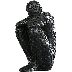 Estatua Moderno, Pensador Abstracto Adorno Salon Moderno, A…