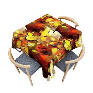 Chickwin Mantel Antimanchas para Mesa, Grafiti Abstracto Co…