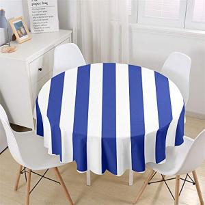 Chickwin-Shop Mantel Redondo para Mesa Impermeable y Antima…