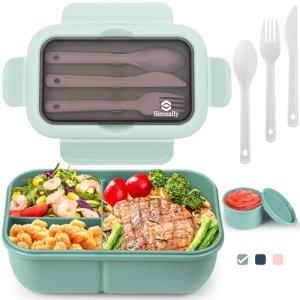 Fiambrera,1250ml Lunch Box caja bento a prueba de fugas par…