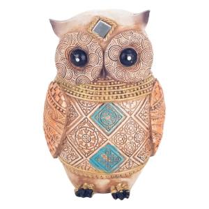 BY SIGRIS Origen Home Decor Buho Buhos Figura de Búho Marró…