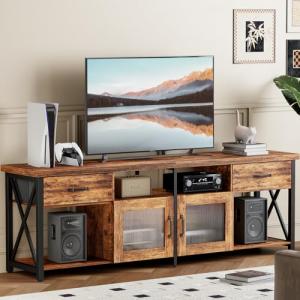 Mueble TV, Alto Mueble TV de Estilo Industrial, Meuble para…