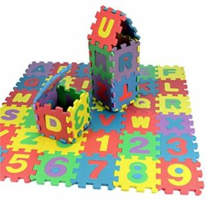 Alfombra Puzzle para Niños,36 Piezas Puzzle Alfombra Bebé,A…